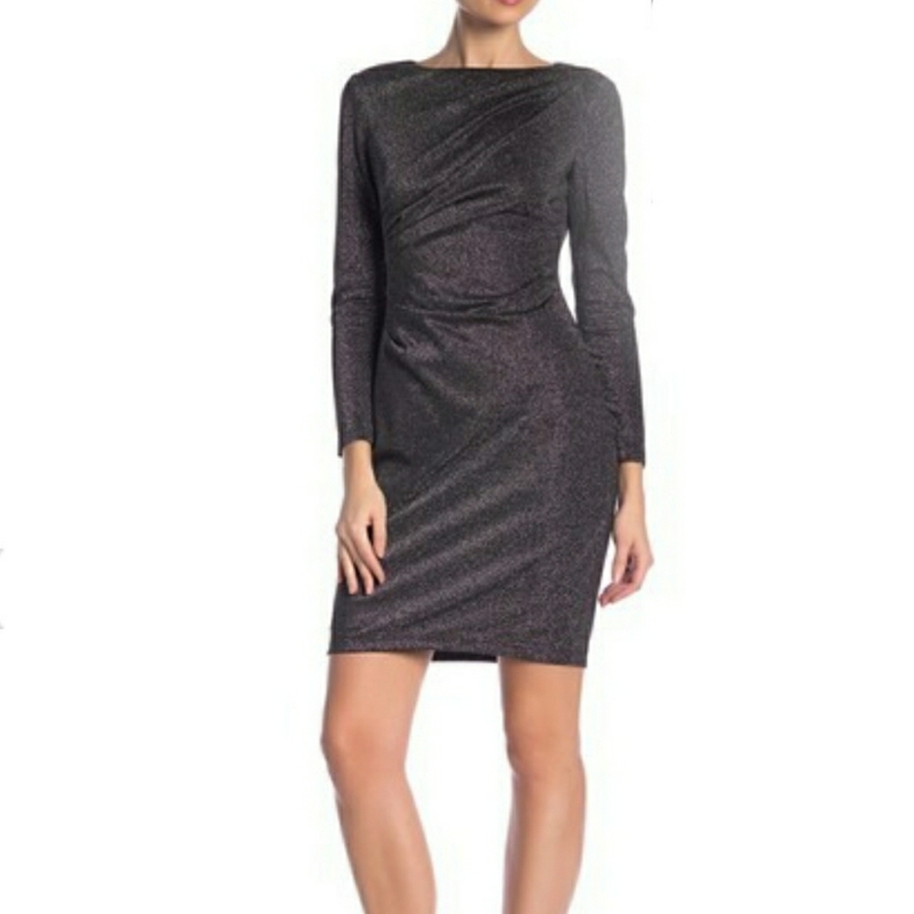 NWT Eliza J Sparkle Knit Bodycon Dress